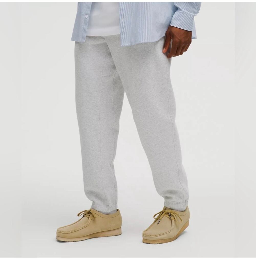 Lululemon Pants Mens XXL Tall Gray Steady State Classic Jogger Lounge Travel Gym